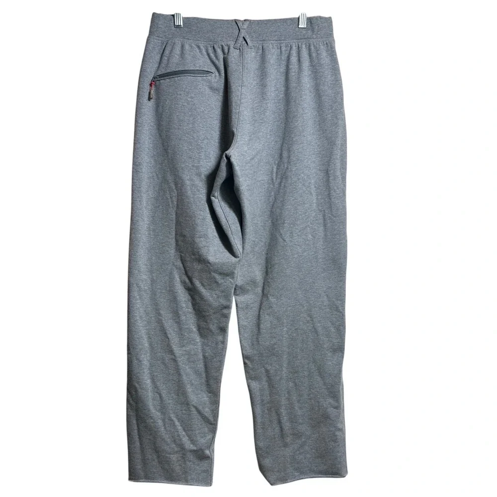 Lululemon City Sweat French Terry Pant Grey Relaxed Straight Leg Men Size M